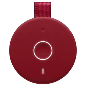 Logitech Ultimate Ears Megaboom 3 Portable Wireless Bluetooth Speaker, 20 Hours Battery Life, Sunset Red