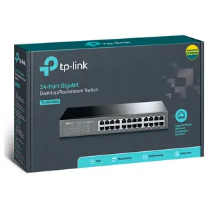 TP-Link TL-SG1024D V9 24-Port Gigabit Desktop/Rackmount Switch