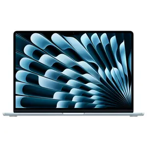 Apple MacBook Air Laptop Apple M5 10-Core Chip 16GB RAM 512GB SSD 15.3 Inch Liquid Retina Display Sky Blue MDVQ4