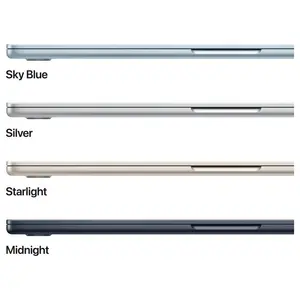 Apple MacBook Air Laptop Apple M5 10-Core Chip 16GB RAM 512GB SSD 15.3 Inch Liquid Retina Display Sky Blue MDVQ4