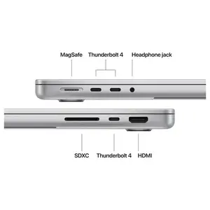 Apple MacBook Pro Laptop Apple M5 10-Core Chip 24GB RAM 1TB SSD 14 Inch Liquid Retina XDR Silver MDE64