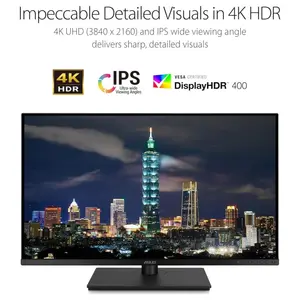 ASUS ProArt Display PA329CV Professional Monitor - 32" IPS 4K UHD, 100% sRGB, USB-C, HDR-400, Adaptive-Sync