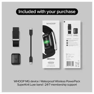 WHOOP LIFE 5.0/MG Activity Tracker, 12 Month Membership, 24/7 Activity and Sleep Tracker, Personalized Coaching, 14+ Days Battery Life