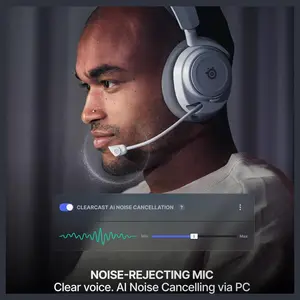 SteelSeries Arctis Nova 7 Wireless Gen 2 Gaming Headset, Real-Time App Control, 50+Hr Battery Life, Neodymium Magnetic Drivers, Simultaneous 2.4GHz and Bluetooth, PC PS5 PS4 Switch 1/2 Mobile, Black 61730