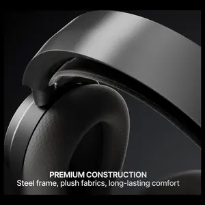 SteelSeries Arctis Nova 7 Wireless Gen 2 Gaming Headset, Real-Time App Control, 50+Hr Battery Life, Neodymium Magnetic Drivers, Simultaneous 2.4GHz and Bluetooth, PC PS5 PS4 Switch 1/2 Mobile, Black 61730