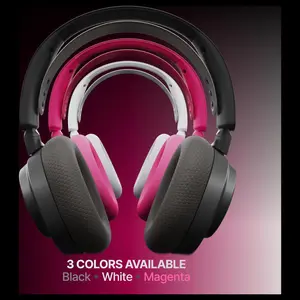 SteelSeries Arctis Nova 7P Wireless Gen 2 Gaming Headset, 50H+ Battery, Neodymium Magnetic Drivers, 2.4GHz and Bluetooth, PS5/PS4/PC/Switch 1/2/Mobile, Black 61744