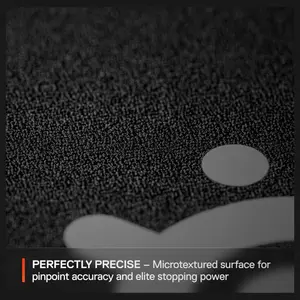 SteelSeries QcK XL Performance Control Gaming Mousepad, Micro-Textured Surface, 3.5mm Thick, Low-Profile Stitched Edges, Non-Slip Neoprene Rubber Base, 900x400mm, 63435