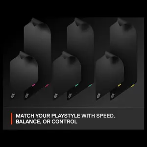 SteelSeries QcK XL Performance Control Gaming Mousepad, Micro-Textured Surface, 3.5mm Thick, Low-Profile Stitched Edges, Non-Slip Neoprene Rubber Base, 900x400mm, 63435