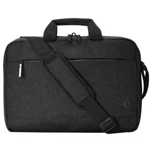 HP Prelude Pro Recycled 15.6-inch Top Load Laptop Bag, 65% Recycled External Fabric, Water-Resistant Coating, Adjustable Padded Shoulder Strap, 15.6" Padded Compartment, 1X645AA