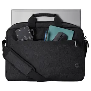 HP Prelude Pro Recycled 15.6-inch Top Load Laptop Bag, 65% Recycled External Fabric, Water-Resistant Coating, Adjustable Padded Shoulder Strap, 15.6" Padded Compartment, 1X645AA