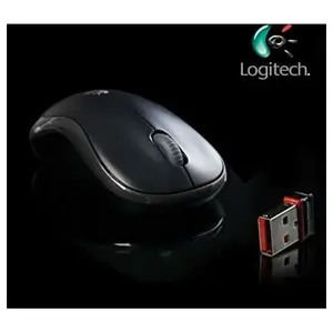 Logitech B175 2.4Ghz Wireless Mouse, Nano Receiver, Plug and Play, Up to 1 Year Battery Life