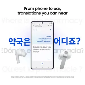 Samsung Galaxy Buds 4 Pro (2026) True Wireless Bluetooth Earbuds, Hi-Res Audio 24-Bit, 2-Way Speaker, ANC 2.0, Live Translation, IP57, Black