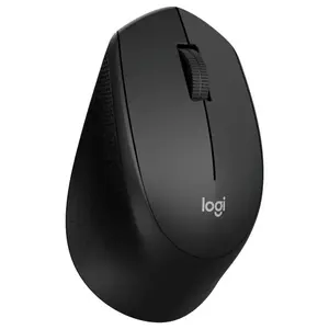 Logitech M330 Silent Plus Mouse, SilentTouch Reduces Over 90% Clicking Sounds, High Precision Tracking, Plug and Play Wireless USB Receiver, Black