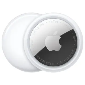 Apple AirTag 2nd Gen, Single, Ultra Wideband Chip, Improved Precision Finding Range, Find My Network, Works with Find My App, MFE94
