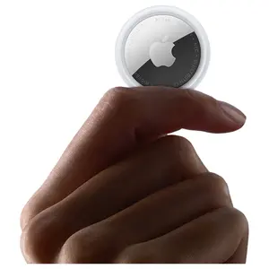 Apple AirTag 2nd Gen, Single, Ultra Wideband Chip, Improved Precision Finding Range, Find My Network, Works with Find My App, MFE94