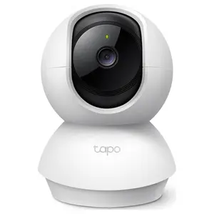 TP-Link Tapo C200C Pan and Tilt Home Security Wi-Fi Camera, 1080P HD, 9x Digital Zoom, Night Vision 40ft, Two-Way Audio, MicroSD Up To 512GB