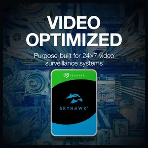 Seagate SkyHawk 6TB Surveillance Internal Hard Drive HDD, 3.5 Inch, SATA 6Gb/s, 256MB Cache, 7200RPM, ST6000VX009