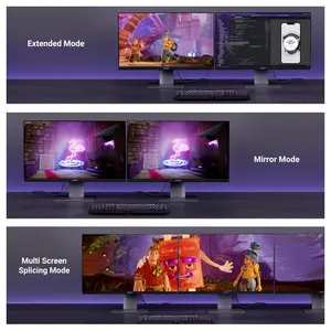 UGREEN 16K DisplayPort Cable 2.1, 3 Meter, VESA Certified 80Gbps, 16K@60Hz 8K@240Hz 4K@240Hz, FreeSync and G-Sync, HDR HDCP2.2, UHBR10, Model 25862