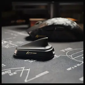 ATTACK SHARK X11 Ultra Wireless Gaming Mouse, PAW3950 MAX 42000 DPI, Dual 8000Hz Wired and Wireless Polling, 63g Carbon Fiber, Wired Bluetooth and 2.4GHz, Black