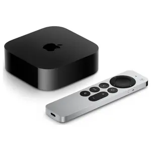 Apple Apple TV 4K Streaming Media Player, 128GB Built-In Storage, A15 Bionic Chip, Up To 4K Dolby Vision And HDR10+, Wi-Fi Or Ethernet, Siri Remote, 2022 MN893
