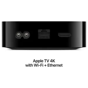 Apple Apple TV 4K Streaming Media Player, 128GB Built-In Storage, A15 Bionic Chip, Up To 4K Dolby Vision And HDR10+, Wi-Fi Or Ethernet, Siri Remote, 2022 MN893