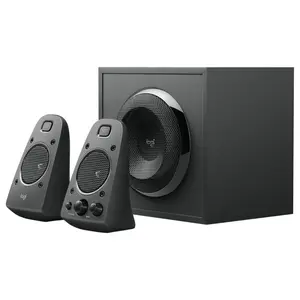 Logitech Z625 Powerful THX Certified 2.1 Speaker System With Optical Input, 200 Watts RMS, 400 Watts Peak