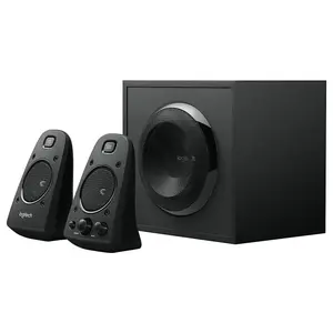Logitech Z623 THX 2.1 Speaker System with Subwoofer, THX Certified Audio, 400 Watts Peak Power, Deep Bass, Multi Device, 3.5mm and RCA Inputs, Easy Controls