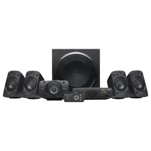 Logitech Z906 5.1 Surround Sound Speaker System, THX Certified, Dolby Digital And DTS Digital Certified, 500 Watts Continuous Power, Black