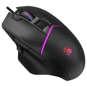 Bloody W95 Ultra Gaming Mouse, 20000 CPI Alpha Sensor, 2000Hz Report Rate, 1ms Key Response, Stone Black