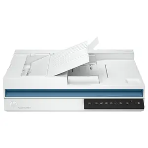 HP ScanJet Pro 2600 F1 Scanner, 25 PPM 50 IPM, 60-Sheet Duplex Single-Pass ADF, 600 X 600 DPI ADF 1200 X 1200 DPI Flatbed, USB 2.0