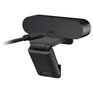 Logitech BRIO 4K Ultra HD Webcam, 4K 30fps, 1080p 60fps, 13MP Sensor, 5x Digital Zoom, Autofocus, RightLight 3, Windows Hello, Privacy Shutter