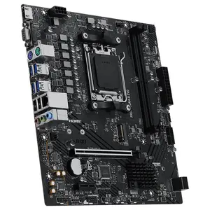 MSI PRO A620AM-B EVO Motherboard, Socket AM5, AMD A620A Chipset, DDR5 6800+MT/s OC, PCIe 4.0 x16, Gen 4 x4 M.2, 2.5G LAN, mATX