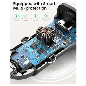 UGREEN 2-Port Car Charger, 24W Max Output, 20W USB-C PD and 18W USB-A QC 3.0, Model 30780
