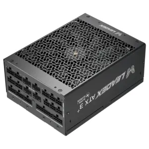 Super Flower Leadex Titanium 1700W Fully Modular Power Supply, ATX 3.1 And PCIe 5.1 Native 12V-2x6 Cable, Cybenetics Titanium 230V Input Certified, 140mm Double Ball Bearing Fan