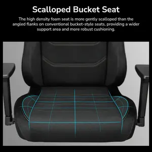 Cougar PRYME Gaming Chair, Linen Fabric Upholstery, Tunable Seat Depth, High-Back Support, 3D Armrest, Lumbar and Head Pillow, Gold F
