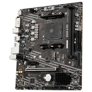 MSI B550M-A PRO MicroATX Motherboard, AMD AM4, Supports AMD Ryzen 5000 And 3000 Series And AMD Ryzen 4000 G-Series, DDR4 Up to 4600(OC)MHz, PCIe 4.0 Lightning Gen4 x4 M.2