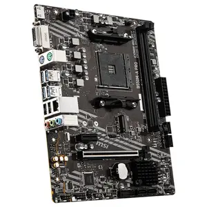 MSI B550M-A PRO MicroATX Motherboard, AMD AM4, Supports AMD Ryzen 5000 And 3000 Series And AMD Ryzen 4000 G-Series, DDR4 Up to 4600(OC)MHz, PCIe 4.0 Lightning Gen4 x4 M.2
