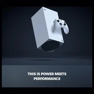 Xbox Series X All Digital Gaming Console, 1TB NVMe SSD, True 4K Gaming Up to 120FPS, Includes Wireless Controller, Robot White