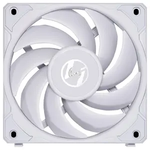Lian Li Uni Fan P28 120mm PWM, Noise-Optimized Fan, Silent Normal and Performance Modes, Daisy-Chainable Design, Liquid Crystal Polymer Fan Blades, White, UF-P28120-1W