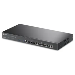 TP-Link ER8411 Omada VPN Router, Two 10GE SFP+ Ports, Up to 10 WAN Ports, SSL IPSec PPTP L2TP OpenVPN, Omada SDN Cloud Management