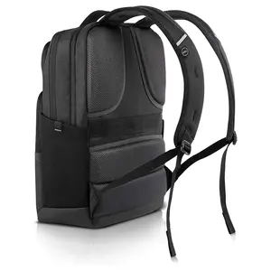 PRO BACKPACK 15 Notebook Carrying Backpack, Fits up to 15.6" Laptops, 1680D Ballistic Polyester, Water-Resistant Shockproof Foam and EVA Padding, Zippered Utility Pocket, Black