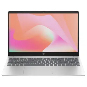 HP Laptop 15-FD0641NIA, Intel Core 5 120U Up to 5.0GHz, 8GB DDR5-5200MT/s RAM, 512GB PCIe NVMe M.2 SSD, 15.6" FHD Anti-Glare 250 Nits 62.5% sRGB, Intel Graphics, FreeDOS 3.0, Natural Silver