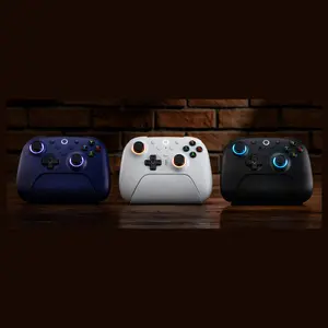 8BitDo Ultimate 2 Wireless Controller, TMR Joysticks, Hall or Tactile Triggers, 1000Hz Polling Rate, 6-Axis Motion Control, Purple