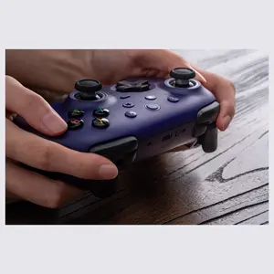 8BitDo Ultimate 2 Wireless Controller, TMR Joysticks, Hall or Tactile Triggers, 1000Hz Polling Rate, 6-Axis Motion Control, Purple