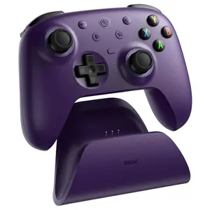 8BitDo Ultimate 2 Wireless Controller, TMR Joysticks, Hall or Tactile Triggers, 1000Hz Polling Rate, 6-Axis Motion Control, Purple
