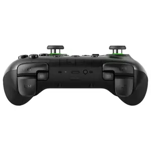 8BitDo Ultimate 2C Wireless Controller for Windows PC and Android, 1000Hz Polling Rate, Hall Effect Joysticks and Triggers, Remappable L4 and R4 Bumpers, Transparent Black