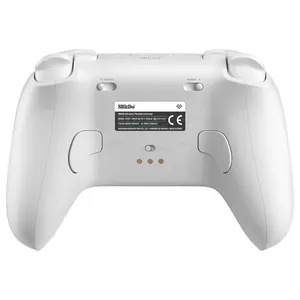 8BitDo Ultimate 2 Wireless Controller, TMR Joysticks, Hall or Tactile Triggers, 1000Hz Polling Rate, 6-Axis Motion Control, White