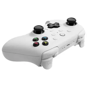 8BitDo Ultimate 2 Wireless Controller, TMR Joysticks, Hall or Tactile Triggers, 1000Hz Polling Rate, 6-Axis Motion Control, White