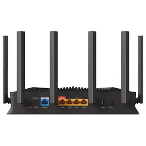 TP-Link Archer GE400 BE6500 Dual-Band Wi-Fi 7 Gaming Router, Up to 6.5Gbps, 5765Mbps 5GHz and 688Mbps 2.4GHz, Six Antennas With Beamforming, Two 2.5G LAN Ports