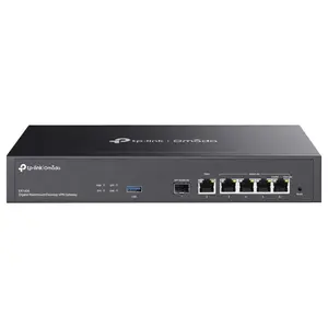 TP-Link ER7406 Wired Gigabit VPN Router, Omada Gateway, Multi-WAN, DPI IPS IDS Firewall, Load Balance, WireGuard VPN OpenVPN, Rack Mount